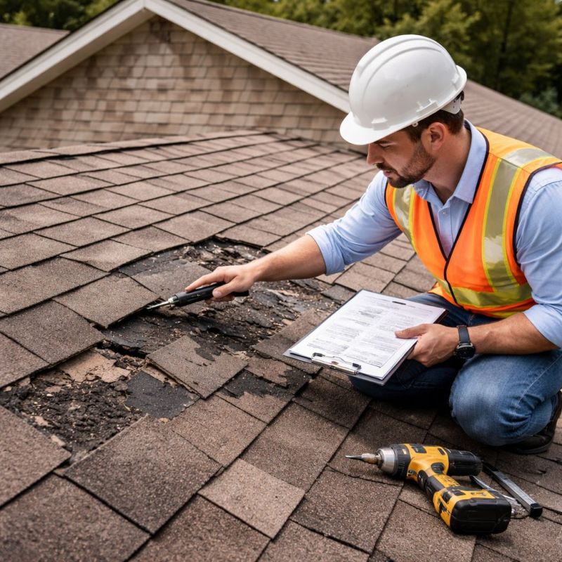 Asphalt Roof Inspection in Harrington, DE