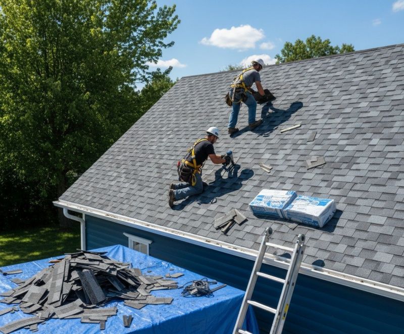 Asphalt Roof Replacement in Harrington, DE