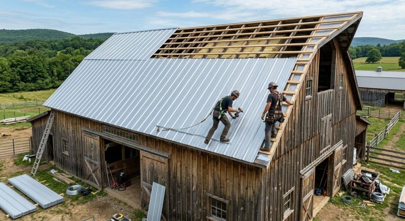 Barn Roof Construction in Kent County, DE