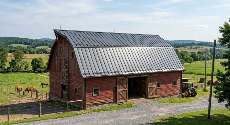 Barn Roof Replacement in Odessa, DE