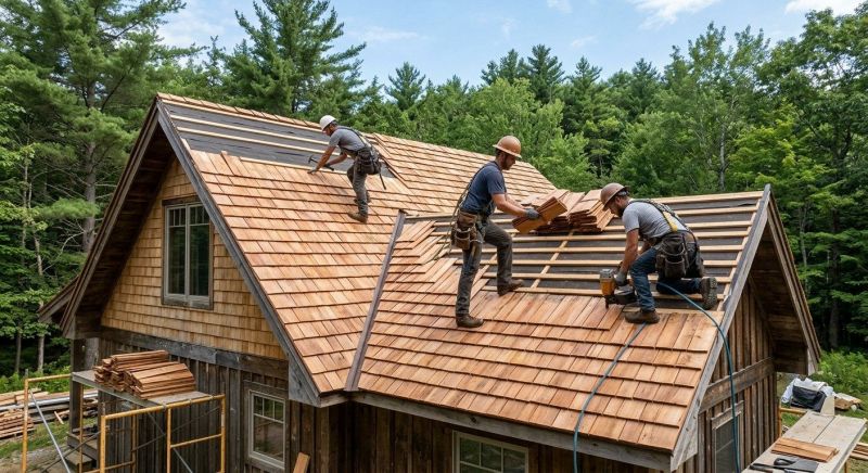 Cedar Roof Installation in Kent County, DE