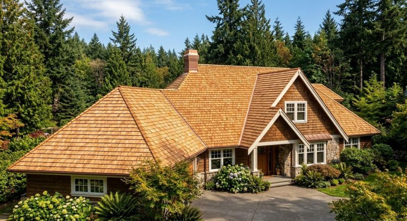 Cedar Roof Installation in Magnolia, DE