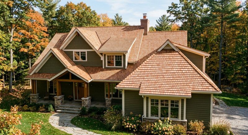 Cedar Roof Installation in Viola, DE