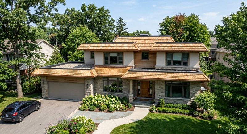 Cedar Shake Roof Construction in Denton, MD