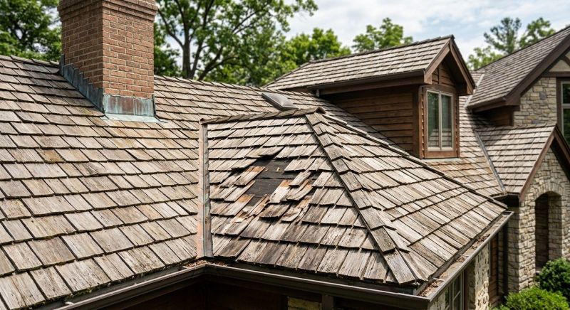 Cedar Shake Roof Repair in Greenwood, DE