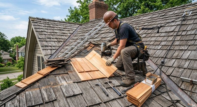 Cedar Shingles Repair in Kent County, DE
