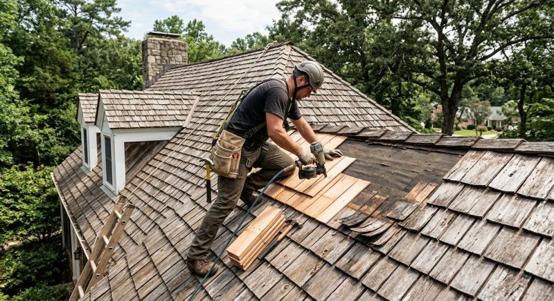 Cedar Shingles Repair in Magnolia, DE