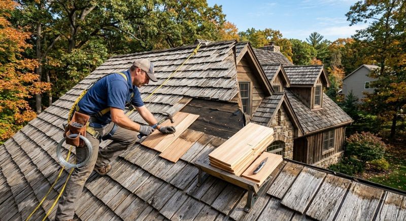 Cedar Shingles Repair in Middletown, DE