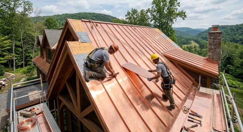 Copper Roof Installation in Kent County, DE