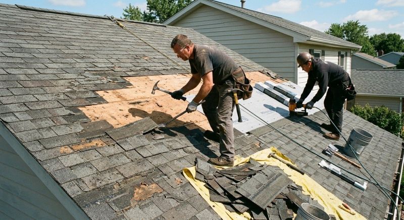 Damaged Roof Repair in Magnolia, DE