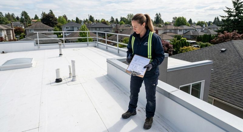 Epdm Roof Inspection in Kent County, DE