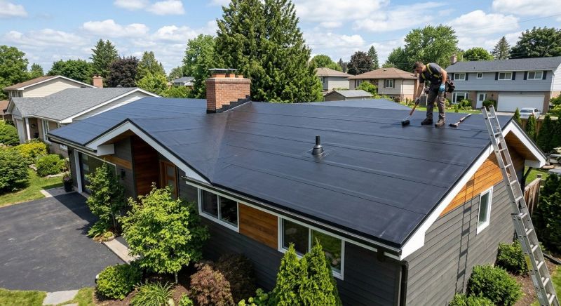 Epdm Roof Installation in Denton, MD