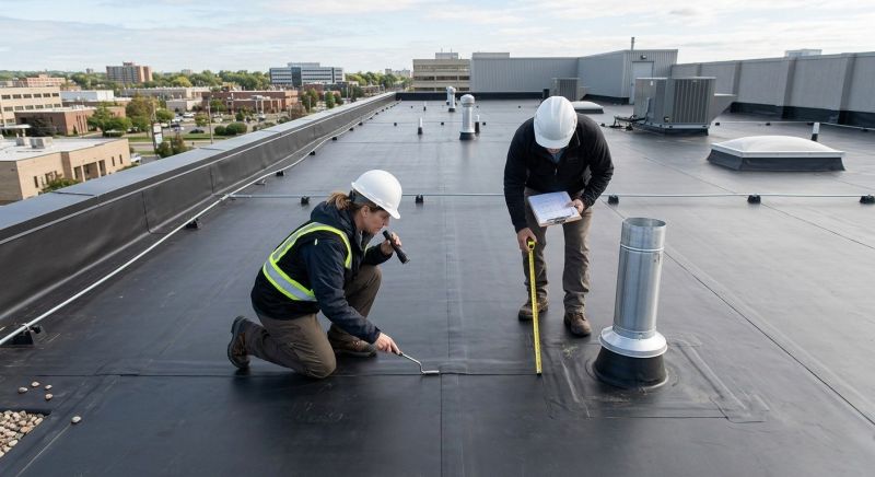 Flat Roof Inspection in Kent County, DE