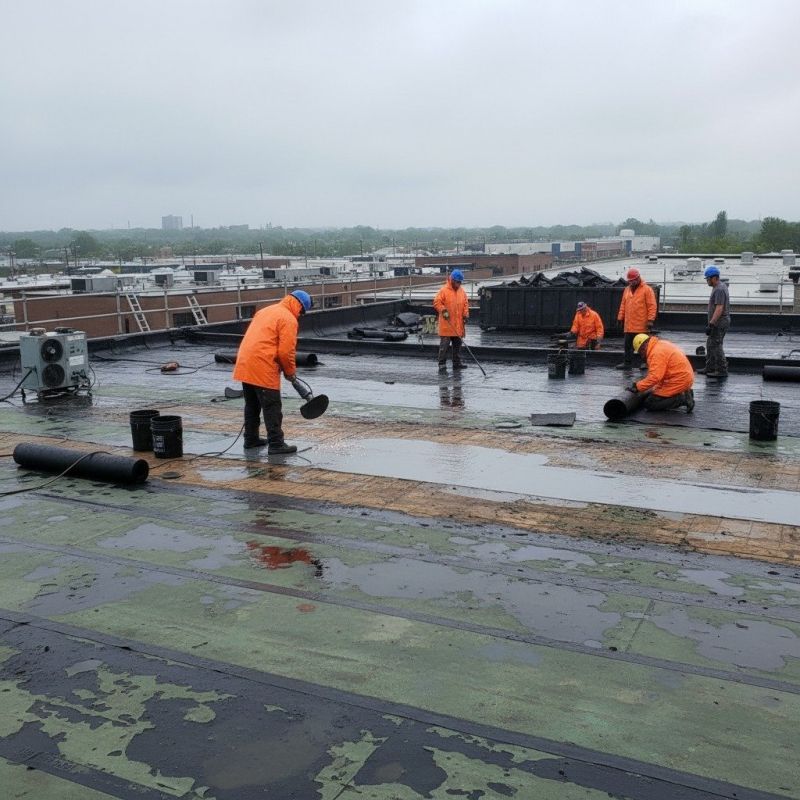 Flat Roof Repair in Ridgely, MD
