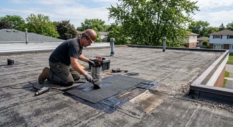 Flat Roof Repair in Smyrna, DE