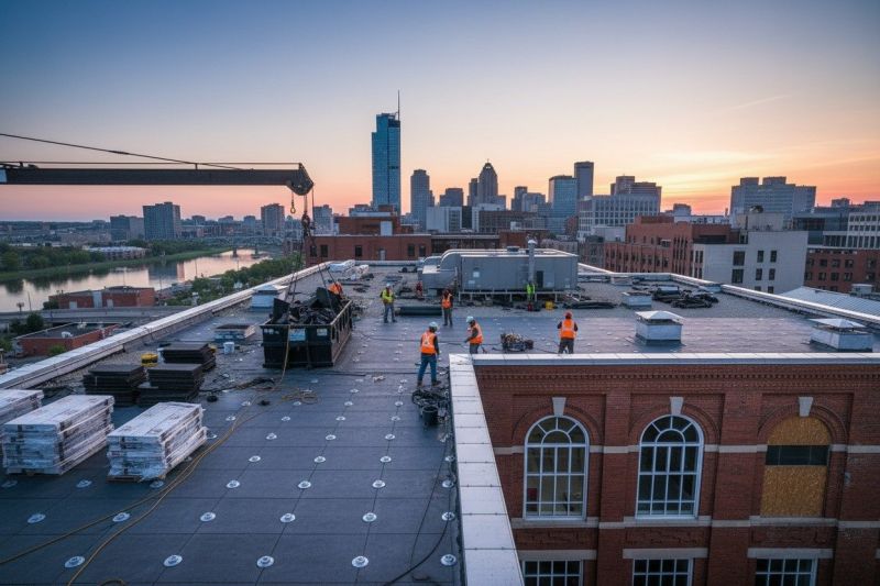 Flat Roof Replacement in Dover, DE