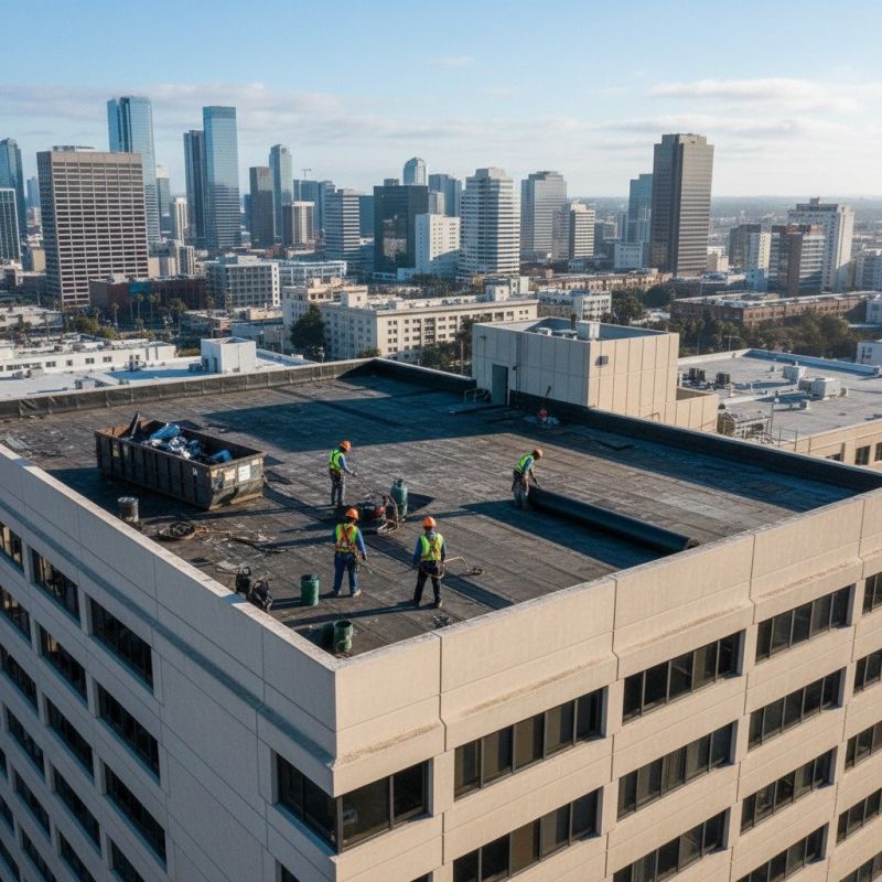 Flat Roof Replacement in Kent County, DE