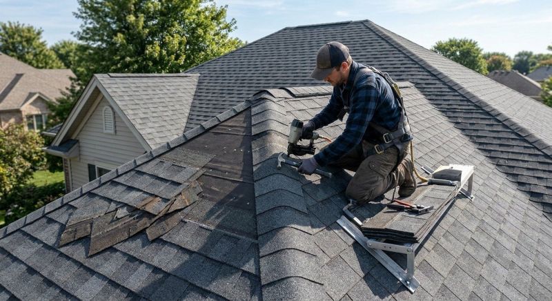 Hip Roof Shingle Replacement in Kent County, DE