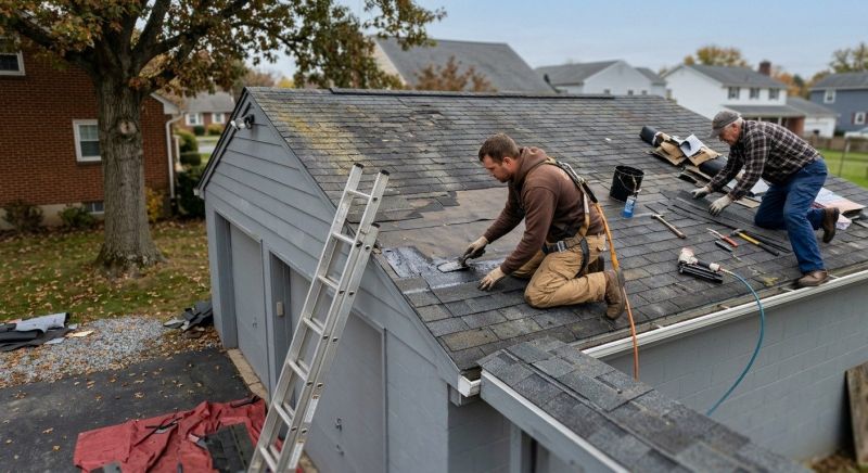 House Roof Repair in Camden Wyoming, DE