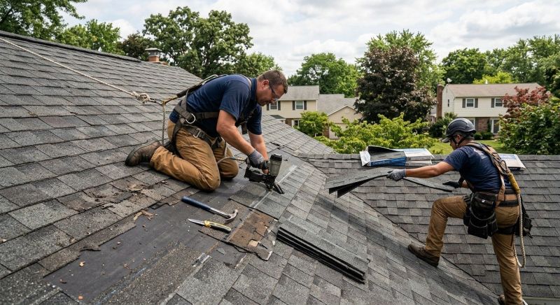 House Roof Repair in Harrington, DE
