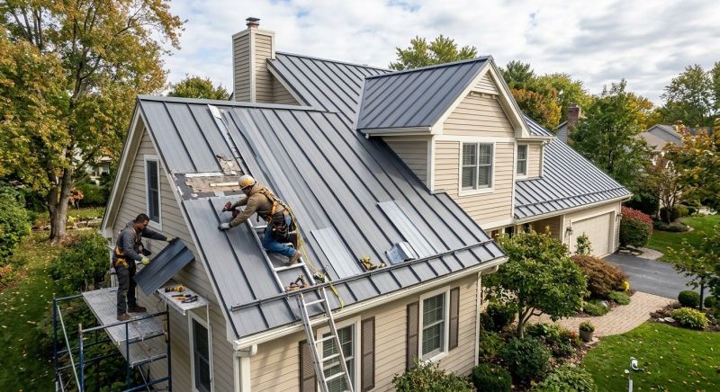 Metal Roof Repair in Houston, DE