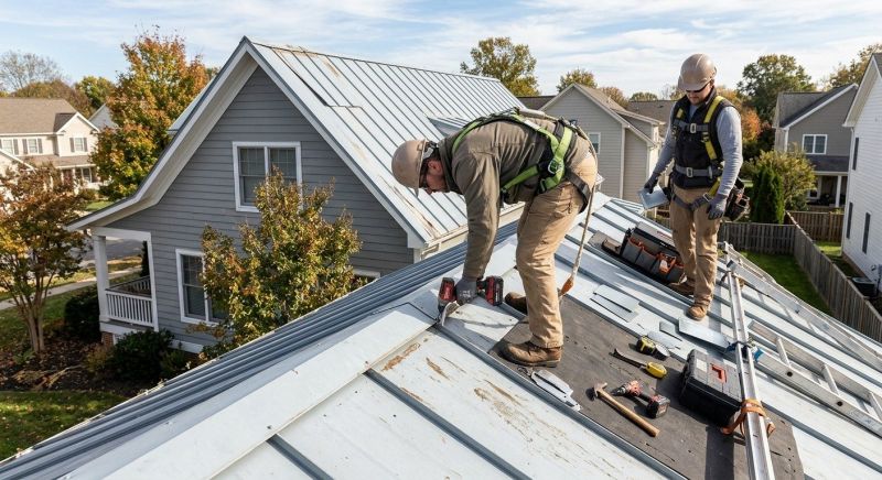 Metal Roof Repair in Magnolia, DE