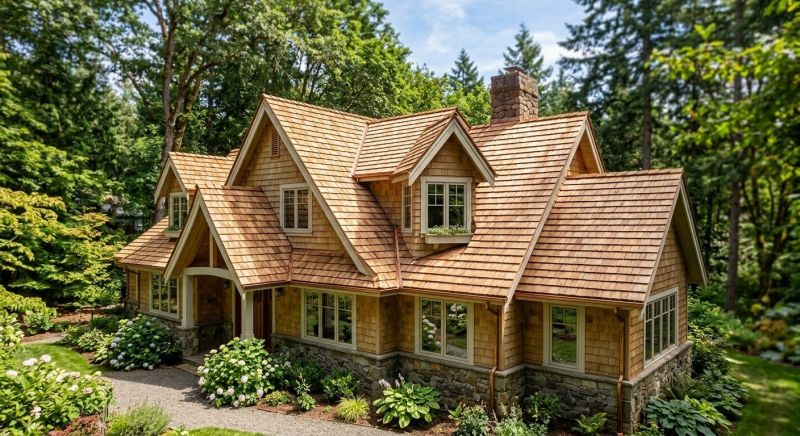 Natural Wood Roof Installation in Kent County, DE