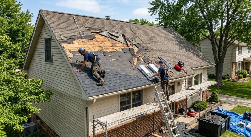 Roof Damage Repair in Ridgely, MD