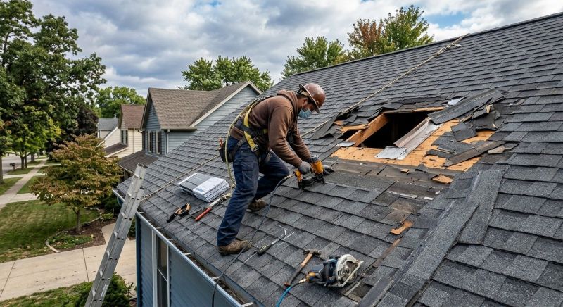 Roof Damage Repair in Viola, DE