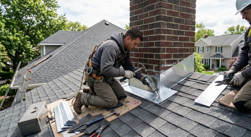 Roof Flashing Installation in Houston, DE