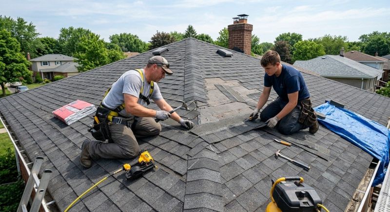 Roof Ridge Repair in Kent County, DE