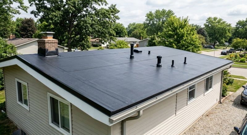 Rubber Roof Installation in Kent County, DE