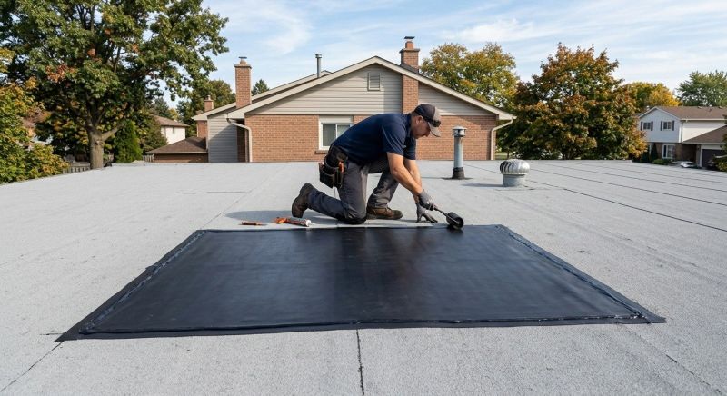 Rubber Roof Repair in Greenwood, DE