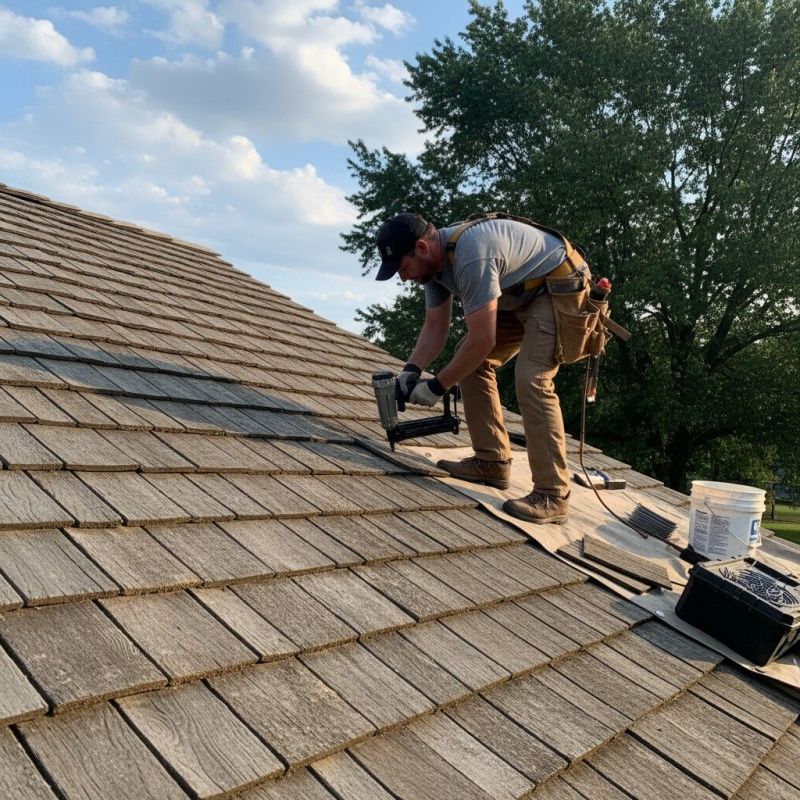 Shake Shingle Repair in Clayton, DE