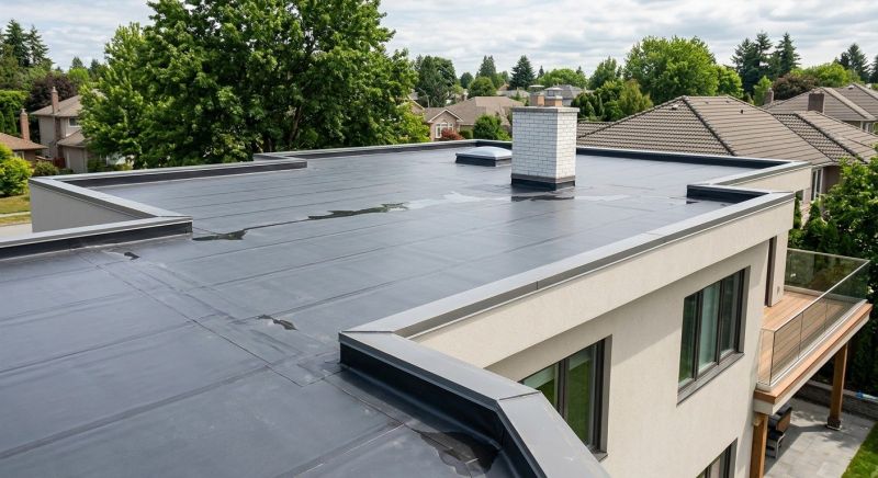 Single Ply Roof Installation in Ridgely, MD