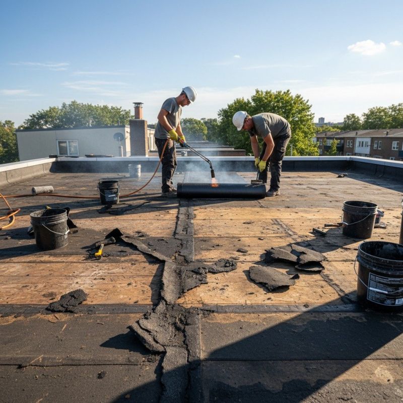 Single Ply Roof Repair in Ridgely, MD