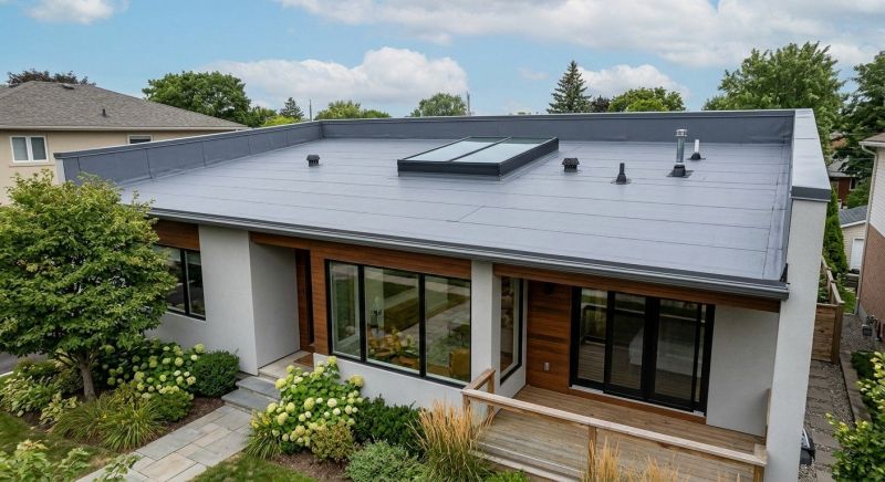 Single Ply Roof Replacement in Townsend, DE