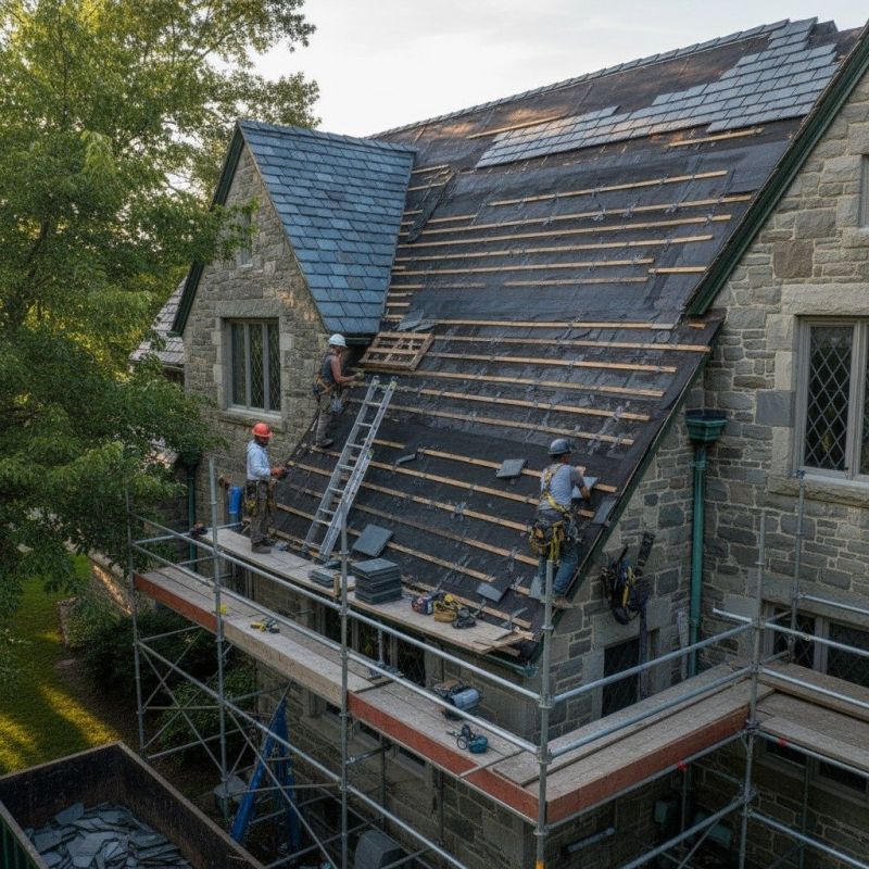Slate Roof Replacement in Dover, DE