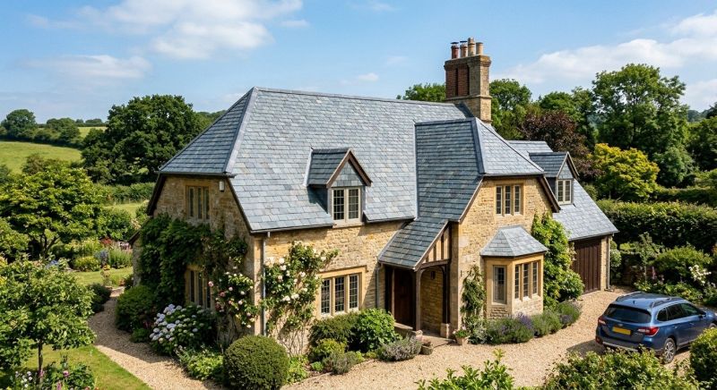 Slate Roof Replacement in Houston, DE