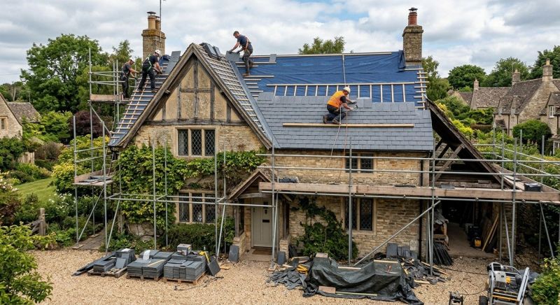 Slate Roof Replacement in Milford, DE