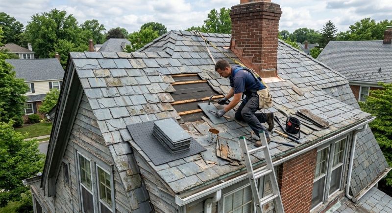 Slate Shingles Repair in Felton, DE