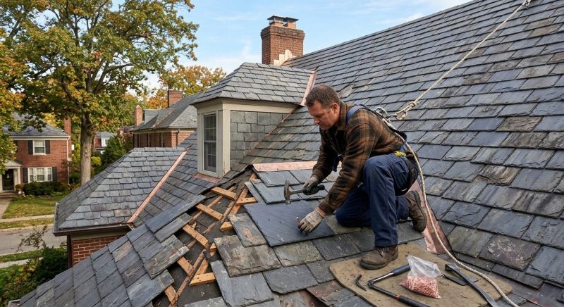 Slate Shingles Repair in Odessa, DE