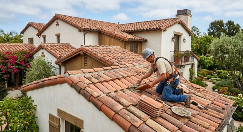 Spanish Tile Roof Repair in Kent County, DE