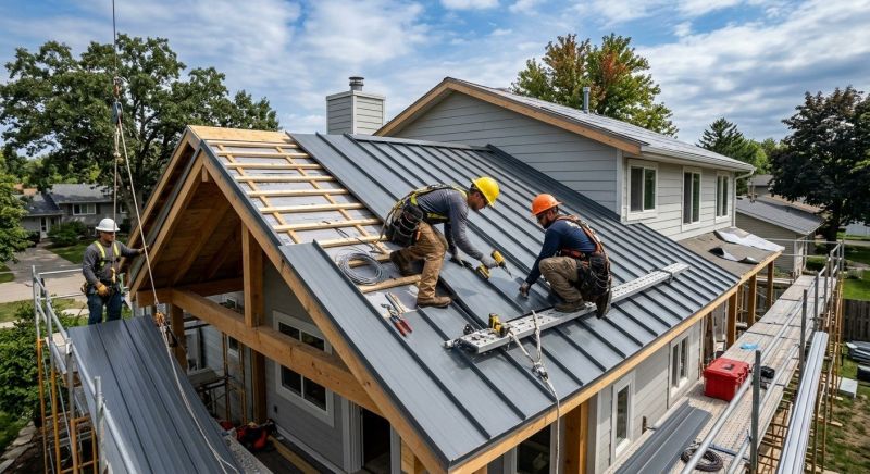 Steel Roof Installation in Kent County, DE