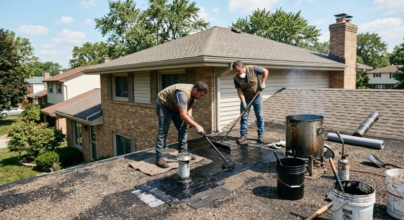 Tar Roof Repair in Camden Wyoming, DE