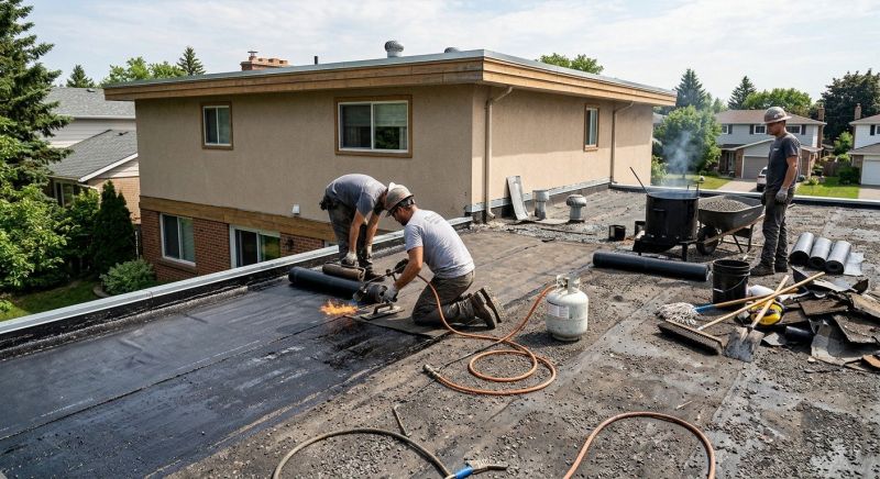 Tar Roof Repair in Dover, DE