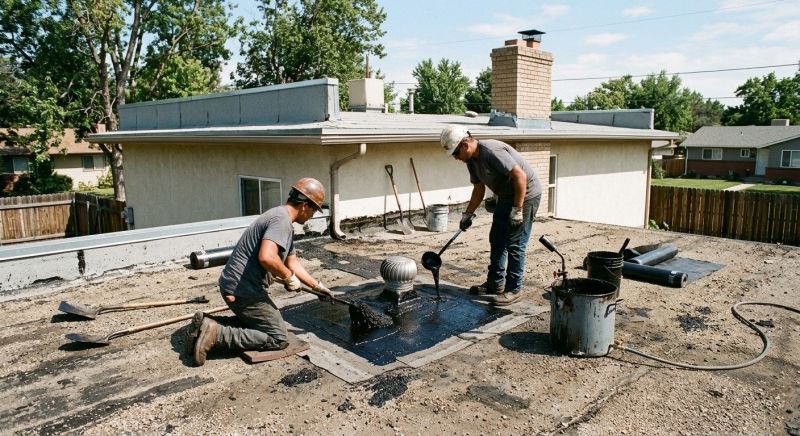 Tar Roof Repair in Viola, DE