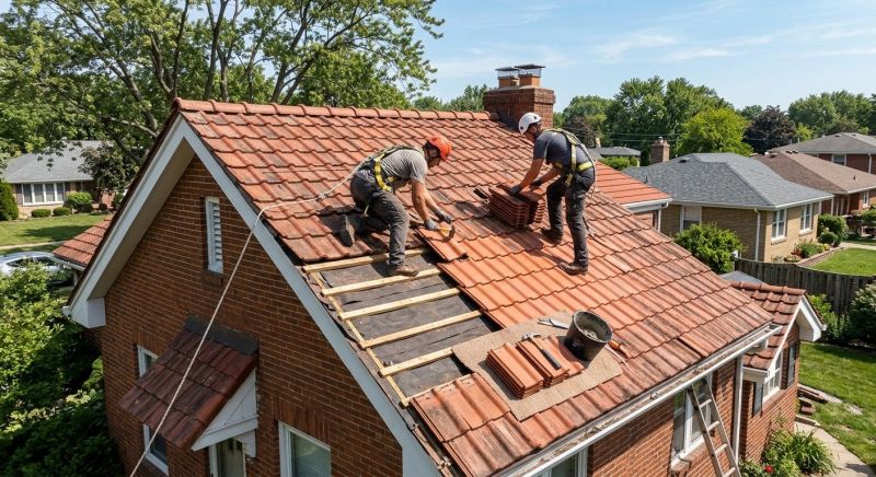 Tile Roof Repair in Middletown, DE