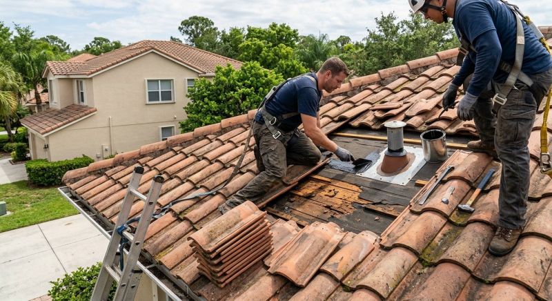 Tile Roof Repair in Townsend, DE