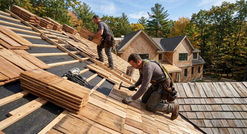 Wood Roofing Installation in Kent County, DE